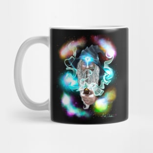 Smoking Wizard cymk Mug